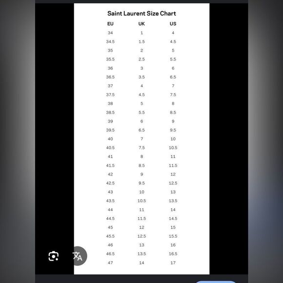 Saint Laurent 42 Classic Court White Low Leather Sneakers NEW 417849 - Picture 12 of 12